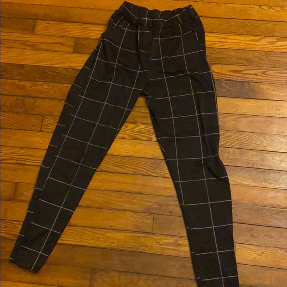 Boohoo high waist pants